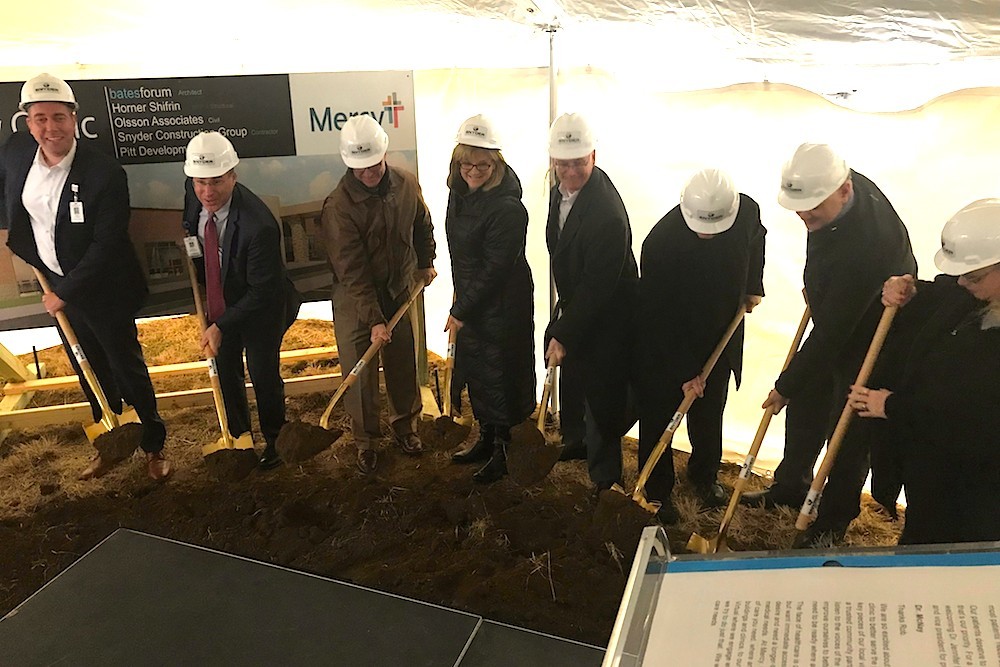 Officials break ground on Mercy’s new $5.8M clinic on the south side.